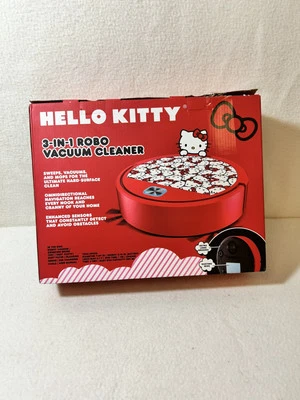 Nuevo en caja. Robot aspirador Sanrio Hello Kitty 3 en 1 ROJO Foto 1 de 4