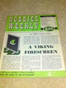 HOBBIES WEEKLY - April 24 1957 Vol 124 #3208 - Picture 1 of 1