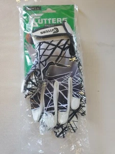 NEW Cutters Football Game Day Receiver Gloves Youth Size Large - Picture 1 of 3
