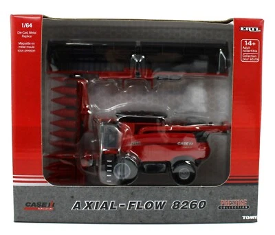 2024 ERTL 1:64 CASE IH Axial-Flow 8260 Combine w/Heads *PRESTIGE* NIB! - Image 1 of 2