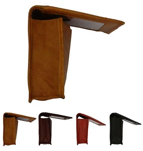 Genuine Leather Expandable Business Credit Card ID Holder Wallet COLOR - Picture 1 of 35