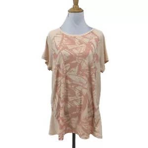 Marmot Crystal Short Sleeve Shirt Womens XL Extra Large Peach Athletic Stretch - Picture 1 of 9