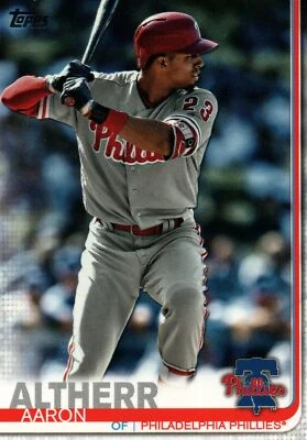 #534 Aaron Altherr Philadelphia Phillies 2019 Topps Series 2 Baseball Card - Image 1 of 2