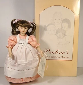 Pauline’s Limited Edition Dolls Dawn 12” Porzellan / Stoff Limited Ed. 438/1500 - Bild 1 von 12