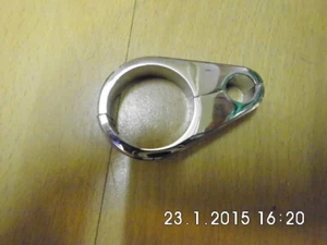 Harley Davidson morsetti di trazione cromati 1 1/4 di pollice - Foto 1 di 1