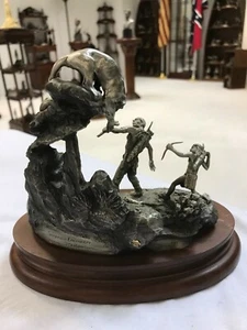 Chilmark-1987 ""Überraschung Begegnung"" Bürgerkriegsszene - feiner Zinn #237 - Bild 1 von 3