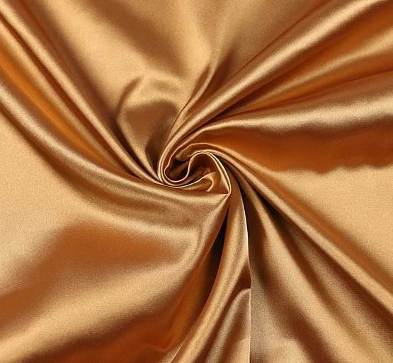 SATIN Deluxe Stoff Innenfutter Blusenstoff Wäasche glänzend SAFRAN EUR 9,98/m - Bild 1 von 1