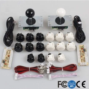2 player sanwa joystick projects parts PC video game kit classic for mame jamma - Picture 1 of 6