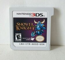 Shovel Knight (Nintendo 3DS) Good Label Cartridge 2D Platformer Zelda-Like Game