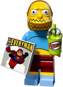 Lego Minifigures - 71009 Simpsons Series 2 -Comic Book Guy - New/Retired - Picture 1 of 2