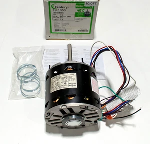 Century DL1056 Motor 1/2 HP 1075 RPM 3 SPD 7.1A 115V 1865 4KA36 - Picture 1 of 4