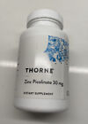NEW Thorne Research Zinc Picolinate 30 mg 180 Capsules Exp 09/2023 FREE Shipping