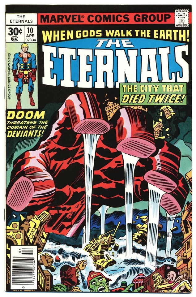 ETERNALS #10 F, Jack Kirby, Marvel Comics 1977 imagen de archivo Foto 1 de 1