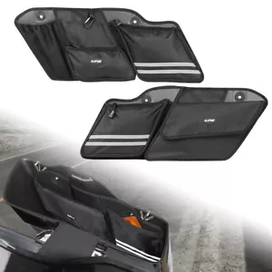 Bolsa de herramientas de almacenamiento organizador de pared forro alforja apta para Harley Touring 1993-2013 - Imagen 1 de 9