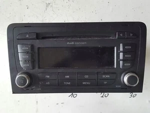 AUDI A3 8P 04-08 RADIO CD KONZERT 8P0035186S / AU 57461 - Bild 1 von 3