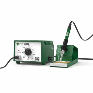 Stazione di saldatura antistatica a temperatura regolabile con manopola 45W - Picture 1 of 4