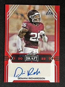 2022 Leaf Draft ARC Red Demani Richardson Autograph RC #BA-DR1 - Picture 1 of 2