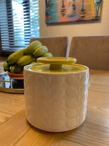 Lovely Orla Kiely “Raised Stem” ceramic storage jar. **CHECK OUT MY OTHERS** - Picture 1 of 3