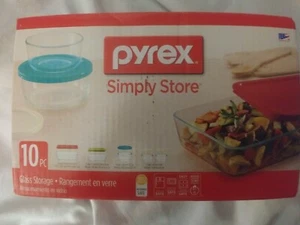 Almacenamiento de vidrio Bnip Pyrex 10 piezas Simply Store - Imagen 1 de 6