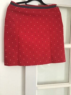 Brooks Brothers Mini Skirt 8 Red - Image 1 of 3