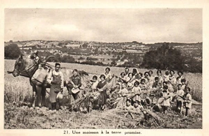 CPA Agricole Religieuse - 21. Une Moisson à la Terre Promise - Picture 1 of 2
