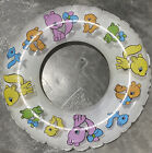 Vintage Intex l'ensemble humide anneau d'eau de natation enfant tube intérieur écureuils colorés 1994