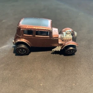1968 Mattel Hot Wheels Bronze Classic 32 Ford Vicky Redline Tires Toy Car - Picture 1 of 8