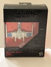 Star Wars Titanium Black Series Resistance X-Wing Fighter