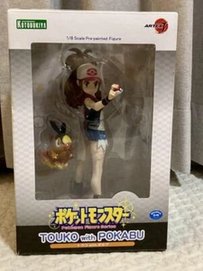 ARTFX J Kotobukiya Pokemon Series Hilda with Tepig 1/8 Scale Figure w/Box Used - Picture 1 of 5