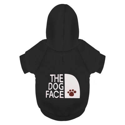 Sudadera con Capucha Paiaite Negra Chihuahua Perro - Estampado 'The Dog Face', Cálida y Elegante Foto 1 de 4
