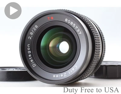 [ Top MINT ] Contax Carl Zeiss Distagon T* 28mm f2.8 MMJ MF Lens C/Y From JAPAN - Image 1 of 4