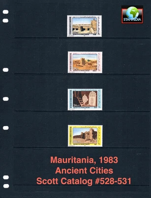 Valor Scott de $3,85 - 1983 MAURITANIA sitios antiguos África más escaso CV MNH NH UMM Foto 1 de 4