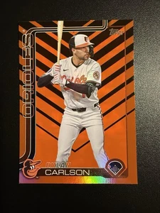 Actualización Topps 2025 Dylan Carlson Holiday Foil #US181 Orioles - Imagen 1 de 2