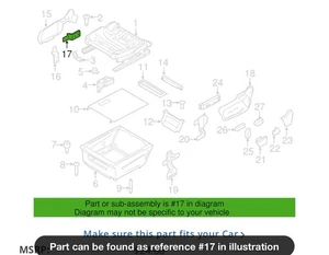 2017-2020 Hyundai Elantra Front Bumper Upper Retainer - Picture 1 of 1