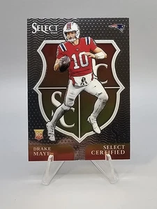 2024 Panini Select - Select Certified Rookies Drake Maye #3 (RC) 🔥 Patriots - Picture 1 of 2