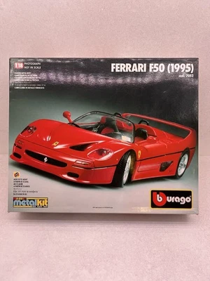 Ferrari F50 (1995) - Bburago - Metal Kit 1/18 - Da Montare - Immagine 1 di 4