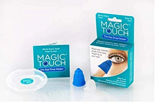 Eye Drop Applicator by Magic Touch- Easy to Use Dropper Guide, with Free...  - Image 1 of 3