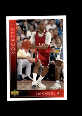 Sam Cassell : 93-94 Upper Deck Spanish #53 NBA Card : Houston Rockets +Free Ship - Image 1 of 2