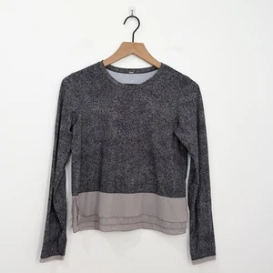 Lululemon Sole Training Long Sleeve Top UV Protection Sea Spray Alpine - Picture 1 of 4