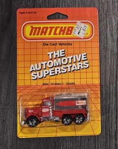 Vintage 1987 Matchbox Automotive Superstars MB56 Peterbilt Tanker Getty - Picture 1 of 1