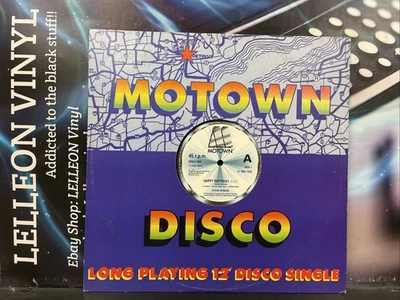Stevie Wonder Happy Birthday 12" Single Vinyl Record 12TMG1235 Motown Soul 80’s - Image 1 of 4