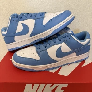 Nike Dunk Low University Blue UNC Size 10.5 SB Futura Off White Supreme UNDFTD - Picture 1 of 17
