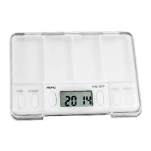 Pill Dispenser Container Alarm Clock Taking Medicine Reminder Personal5724 - Bild 1 von 7