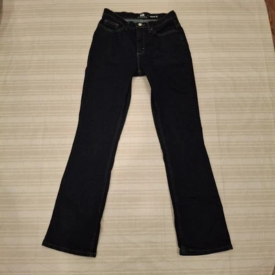 Pantalones de mezclilla para mujer Lee Riders talla 8M calce clásico corte bota lavado oscuro elásticos  Foto 1 de 4
