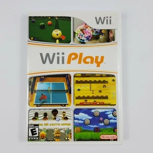 Wii Play Nintendo Wii Completo en Estuche con Manual Probado Funcionando - Imagen 1 de 6