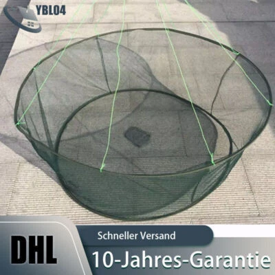 MARKENLOS Fischernetz Krebsteller Krebsreuse Fishing Angelnetz Senknetz Ködernadel Fischen
