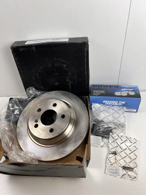 Rotores traseros con pastillas cerámicas para Mercedes-Benz 03 a 04 SL500 y 12 a 13 S350 Foto 1 de 4