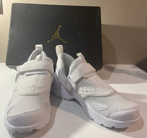 Air Jordan Trunner LX BG # 897996 100 Triple White SZ 5Y - Picture 1 of 9