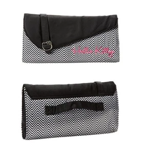 FAB Starpoint Hello Kitty Clutch Purse Black and White Satin Clutch Handbag NWT - Picture 1 of 3