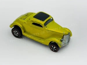 Hot Wheels Redline CLASSIC 36 FORD COUPE Antifreeze US Black Interior Nice ! - Picture 1 of 5